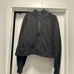 Lululemon Crop Scuba Halfzip